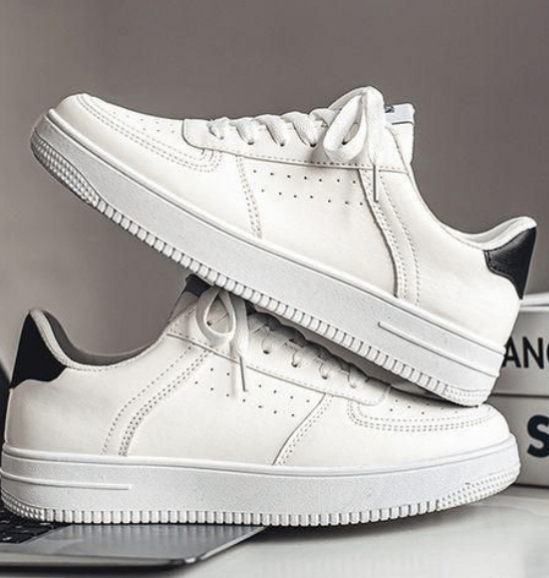 Baskets blanches homme tendance