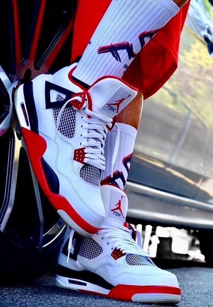 Baskets Air Retro Rouge