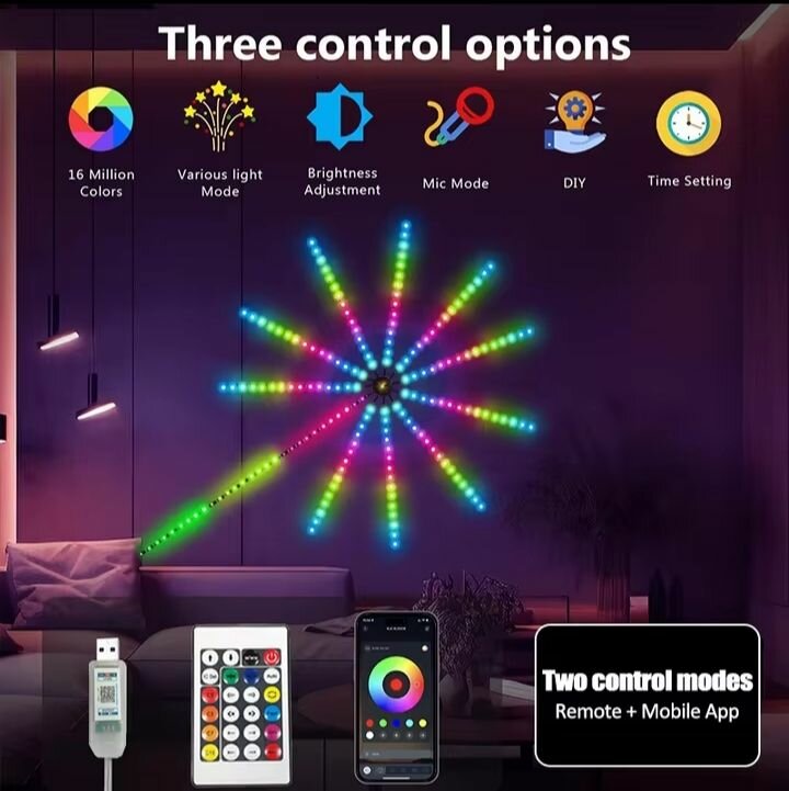 Guirlande LED Créative