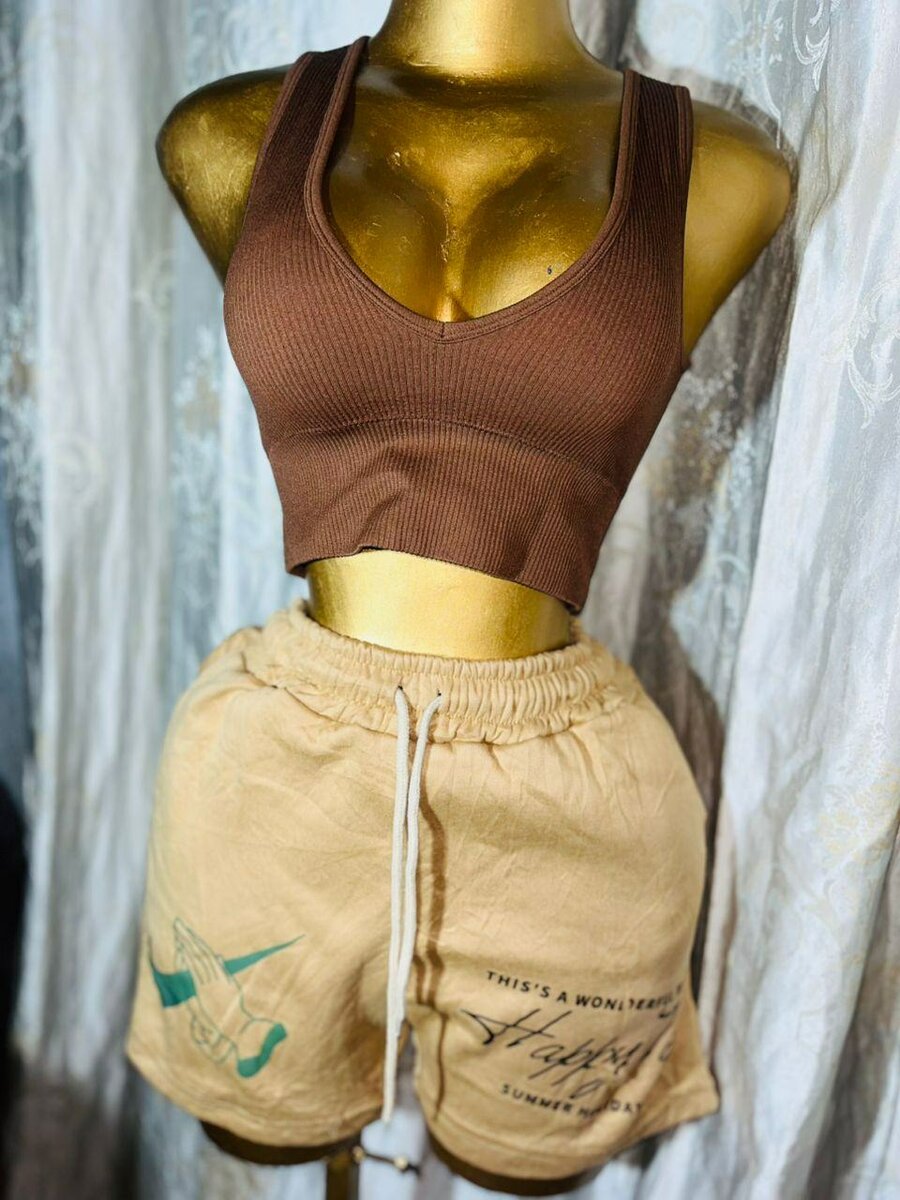 Ensemble de T-shirts et Shorts Casual