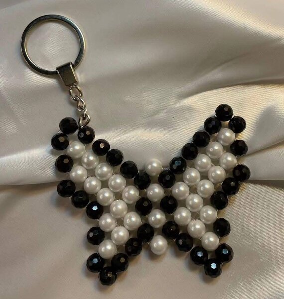 Porte-clés Perles Élégant