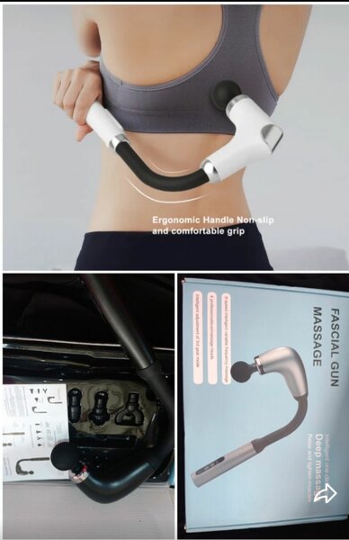 Pistolet de massage ergonomique