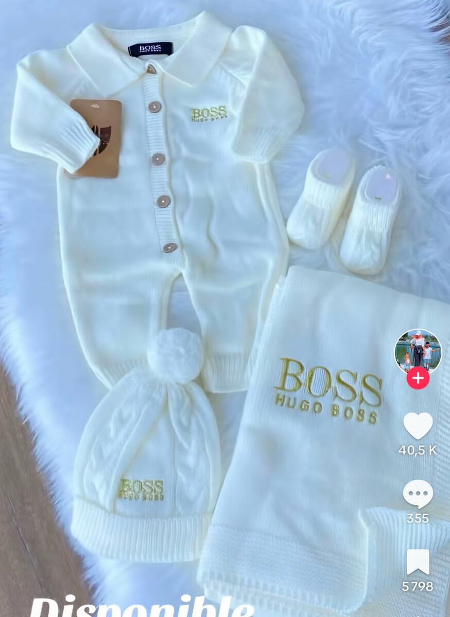 Ensemble Bébé HUGO BOSS Luxueux