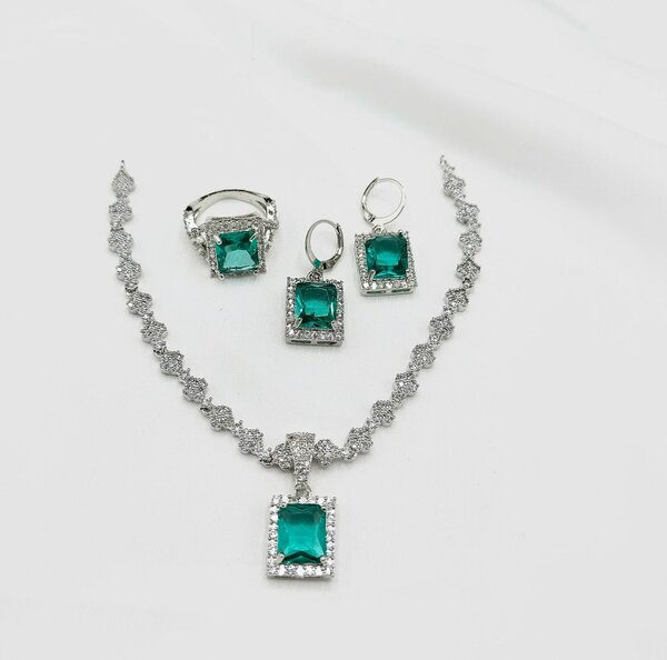 American Diamond 1 karat combo sets