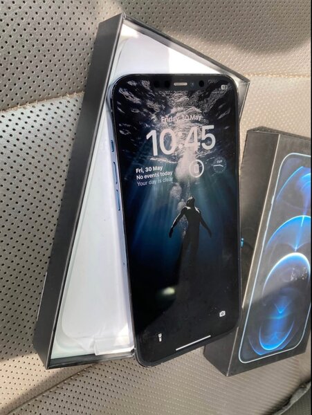 iPhone 12 Pro Max Bleu