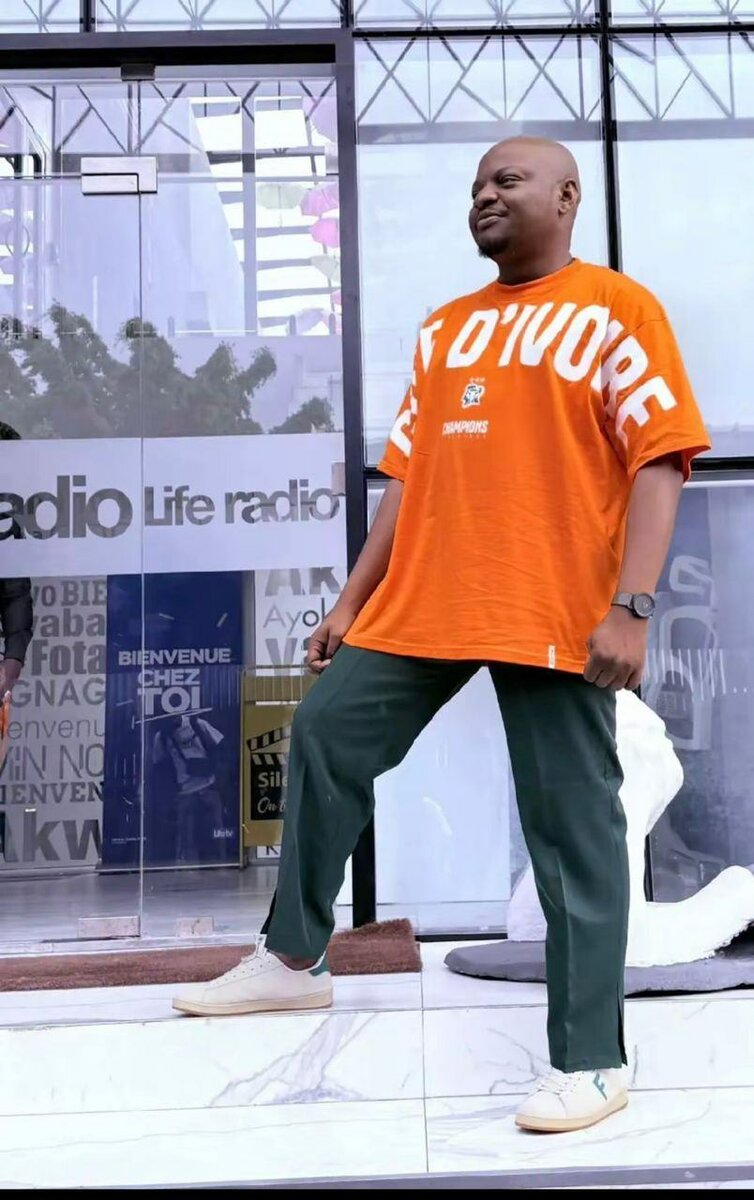 T-Shirt Côte d'Ivoire Unisexe