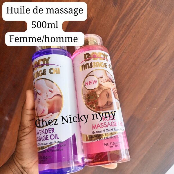1 Huile de Massage 500ml
