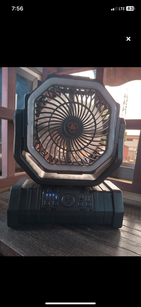 Rechargeable Fan