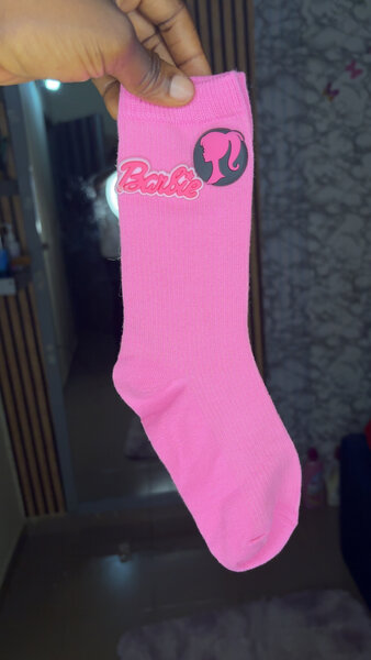 Chaussettes roses Barbie