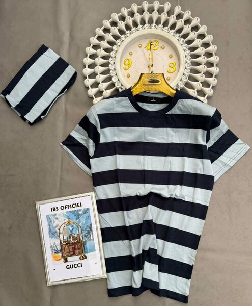 T-shirts rayés en coton