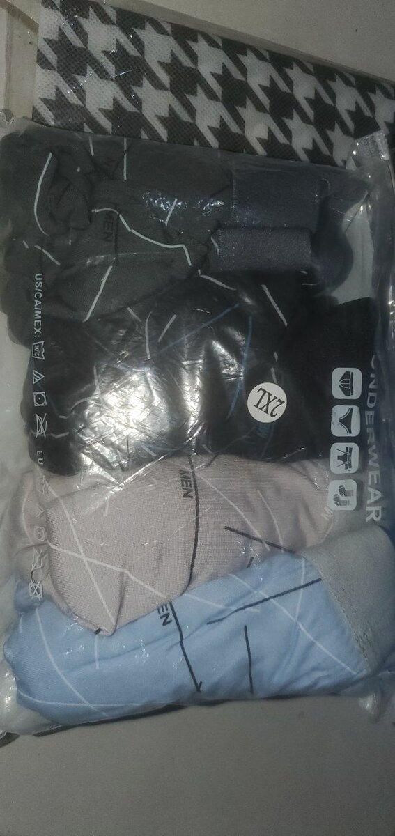 4 Slip Boxer 100 % coton homme