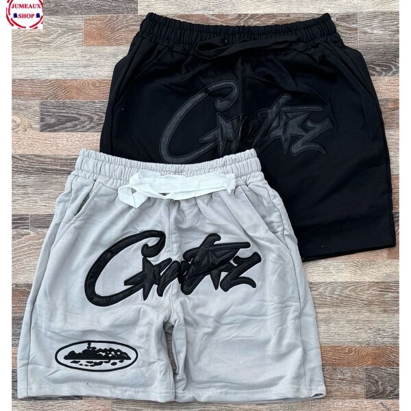 Shorts décontractés style graffiti