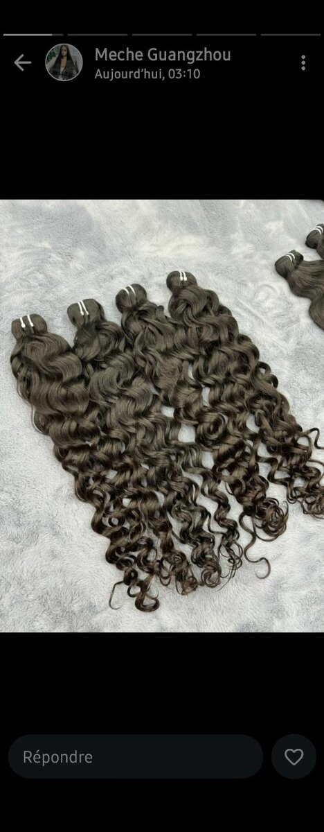 Perruque Bouclée Naturelle