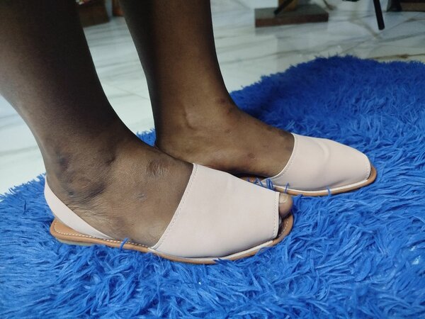 Chaussures en cuir pour femme