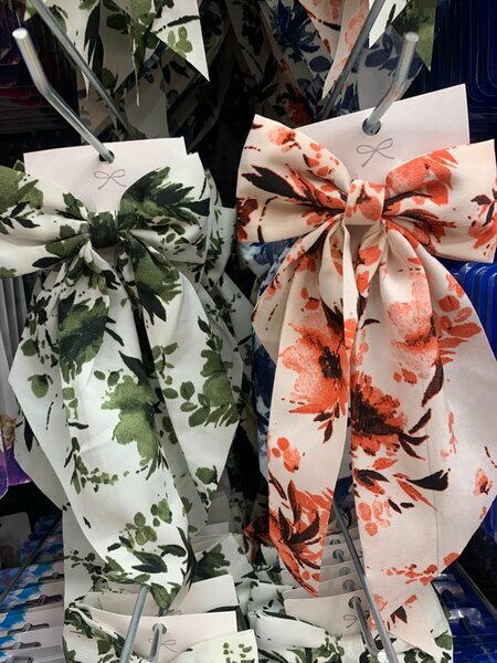 Lot 2 nœuds cheveux fleuris