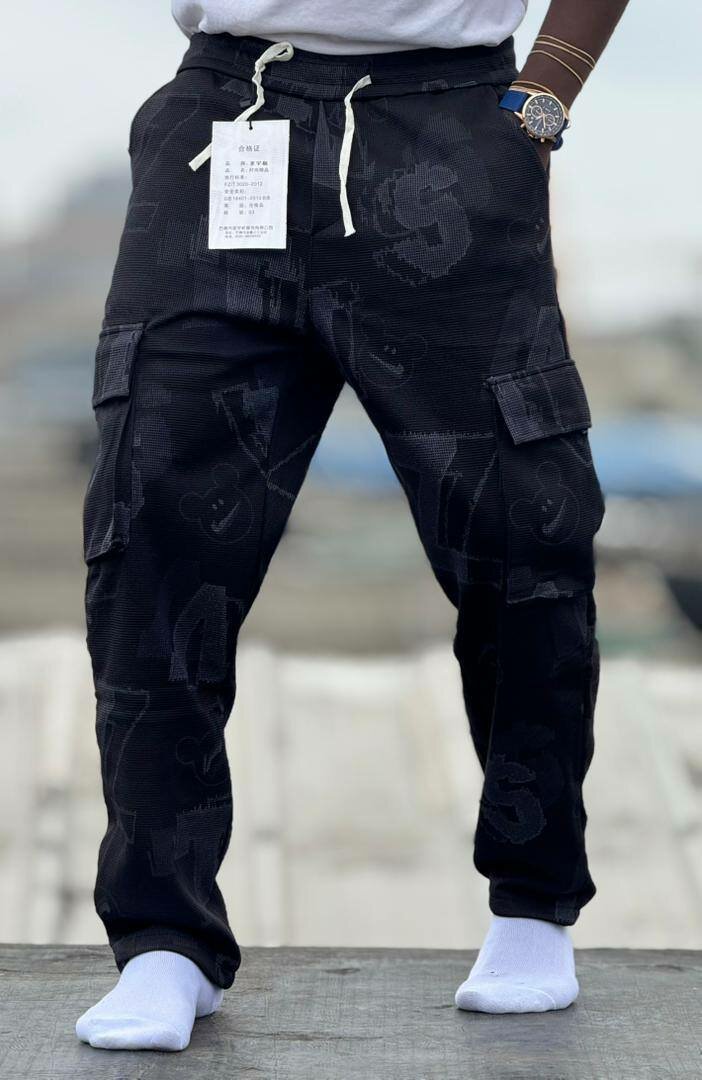 Pantalons cargo décontractés homme