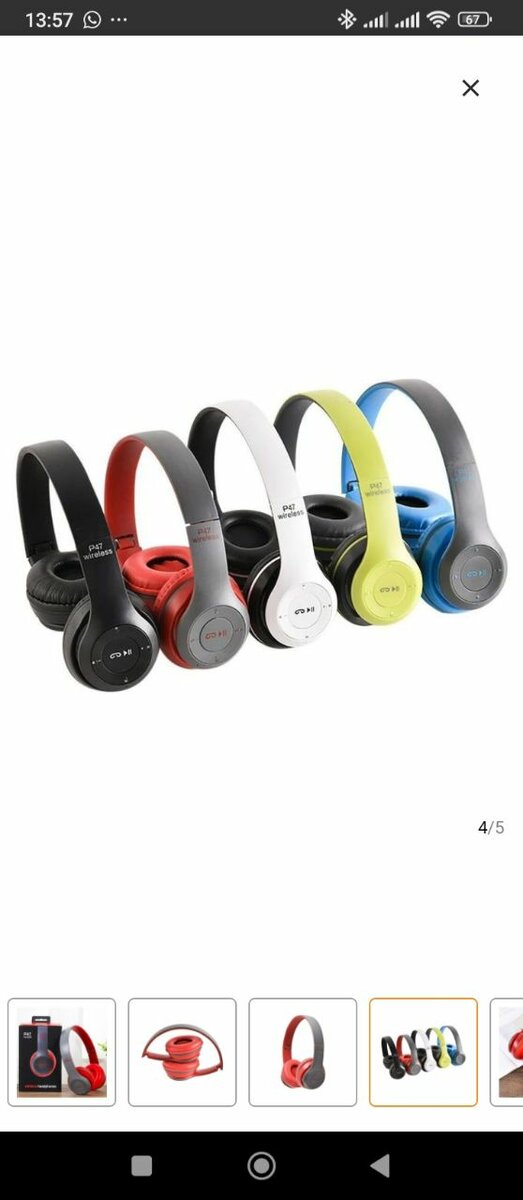 Casque sans fil Bluetooth élégant