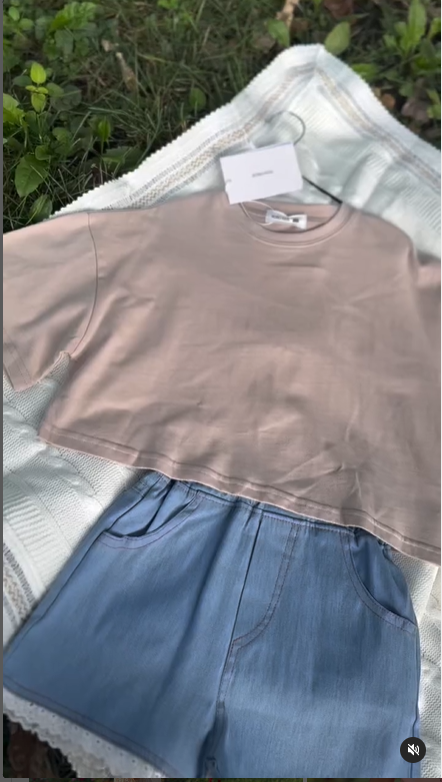 Футболка ассиметричная хлопковая