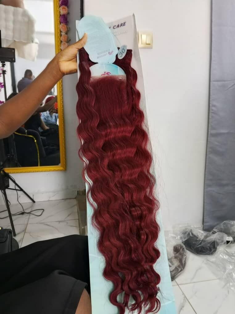 Extension cheveux ondulés
