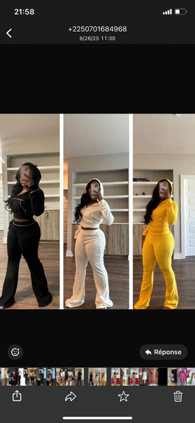 Tenues de loisirs tendance