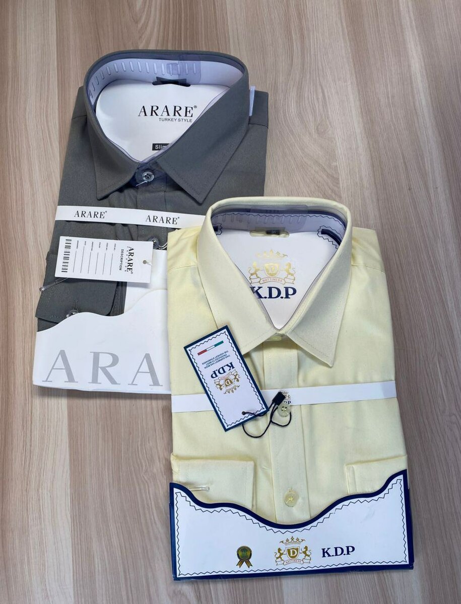 Official plain long sleeves shirts for men