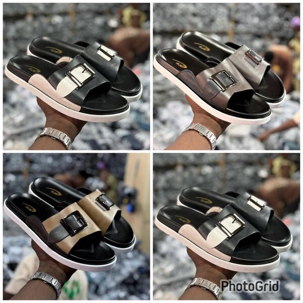 Sandales en cuir chic