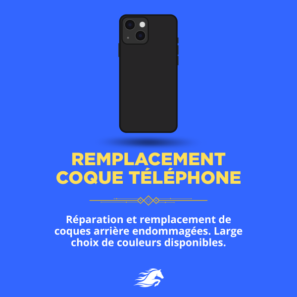 Coque arrière téléphone