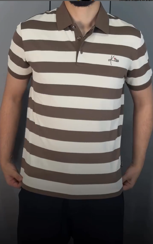 футболка коричневая