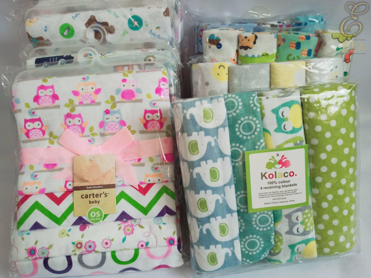 4 in 1 pack Receiving blankets