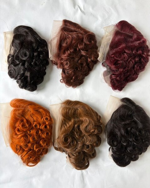 Perruques Lace Front Colorées