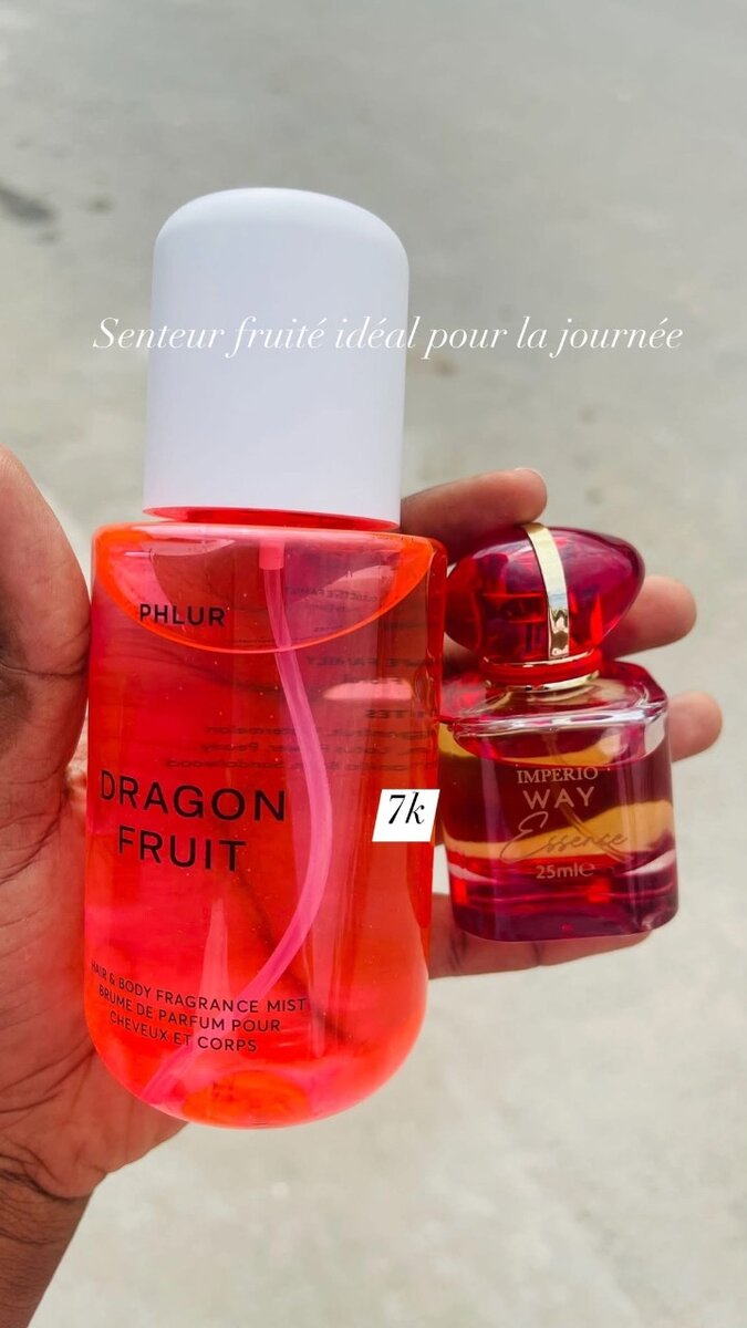 Lot de parfums mixtes élégants