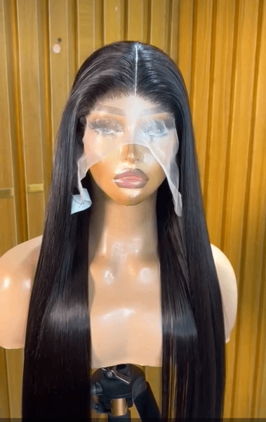 Tfrontal straight hair blend