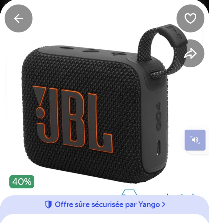 Enceinte Bluetooth JBL GO 4