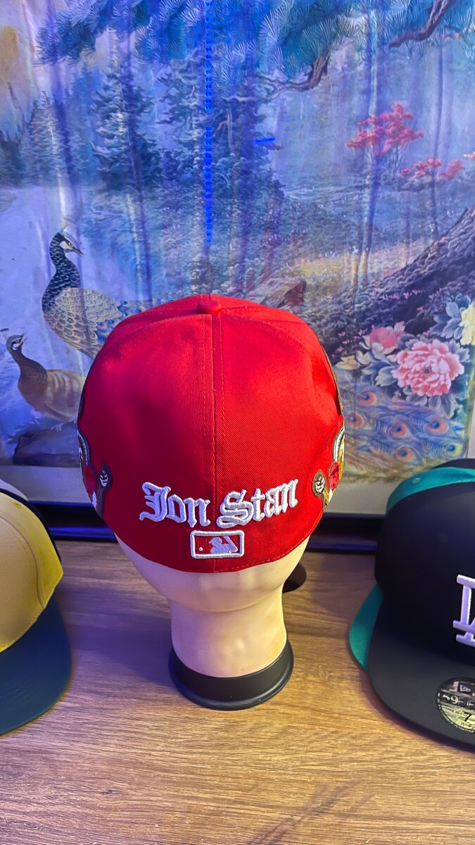 Casquette Rouge Vintage