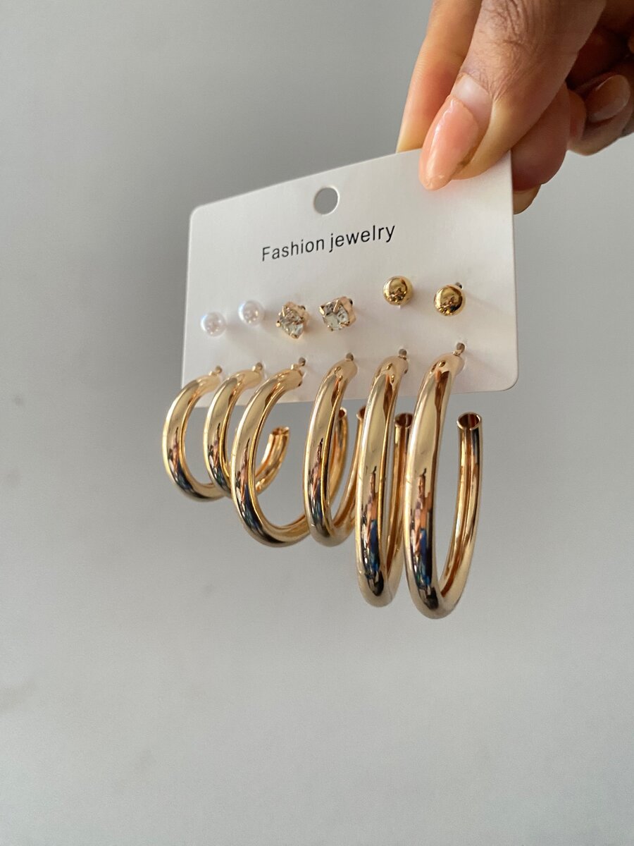 6 in 1 earring set