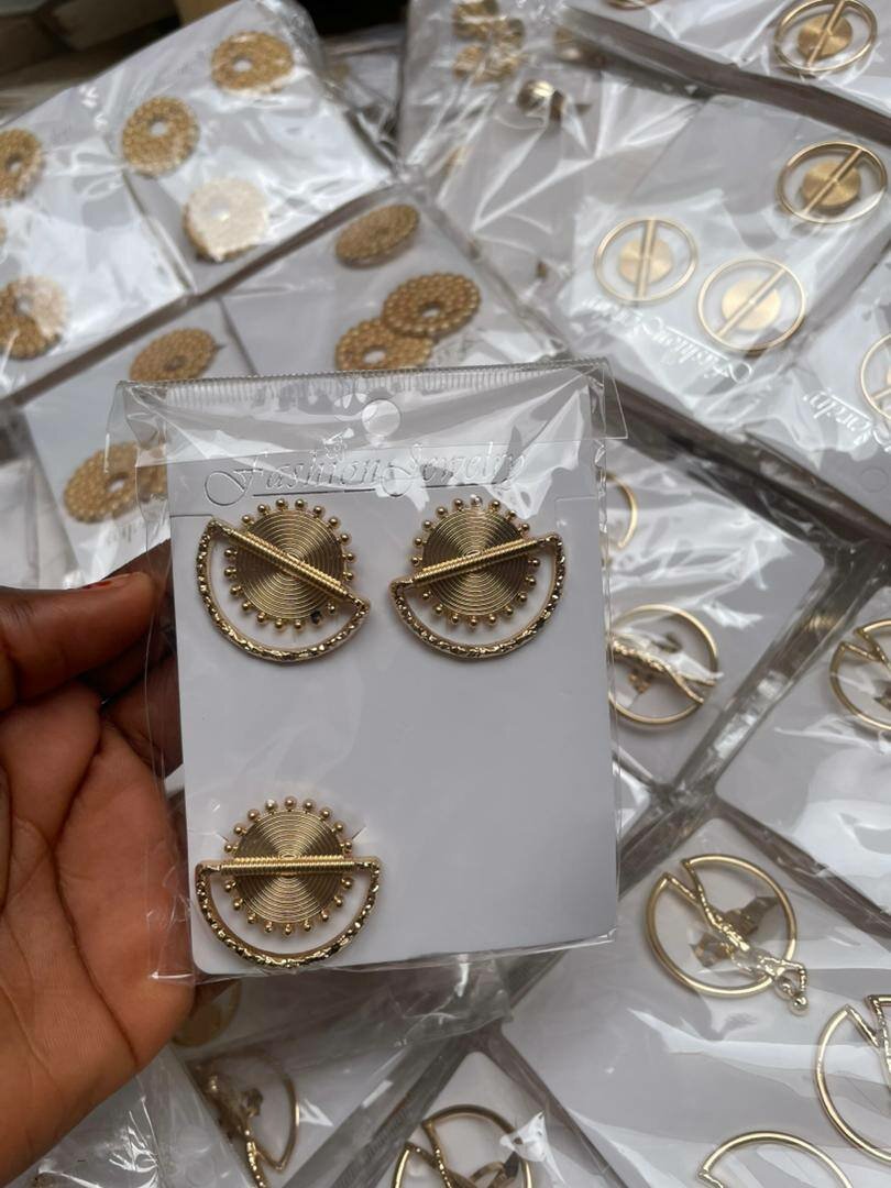 Boucles d'Oreilles Dorées Élégantes