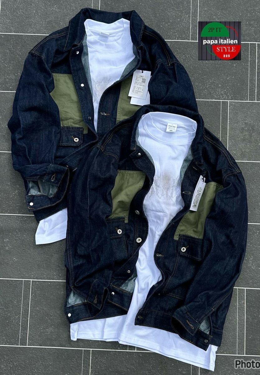 Veste en jean tendance