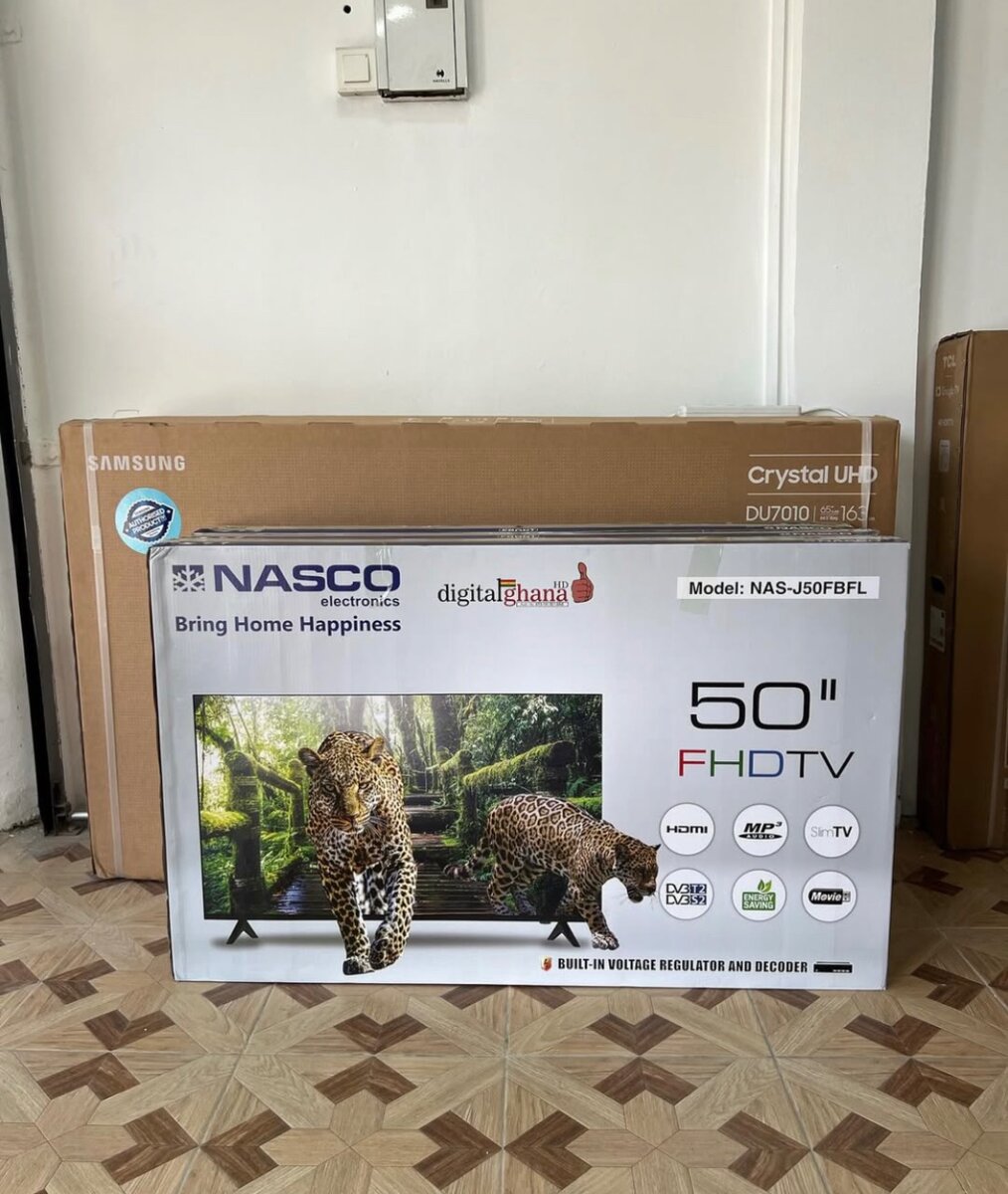 NASCO, TCL, SAMSUNG SMART LCD TV