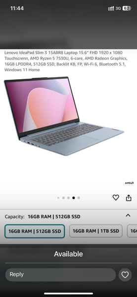 Lenovo ideapad slim