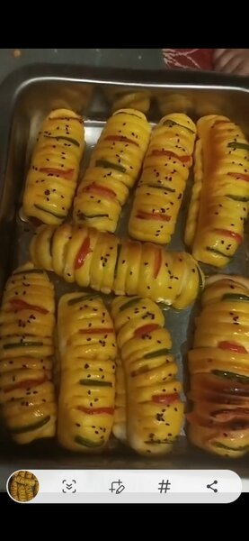 Chicken cheese breads