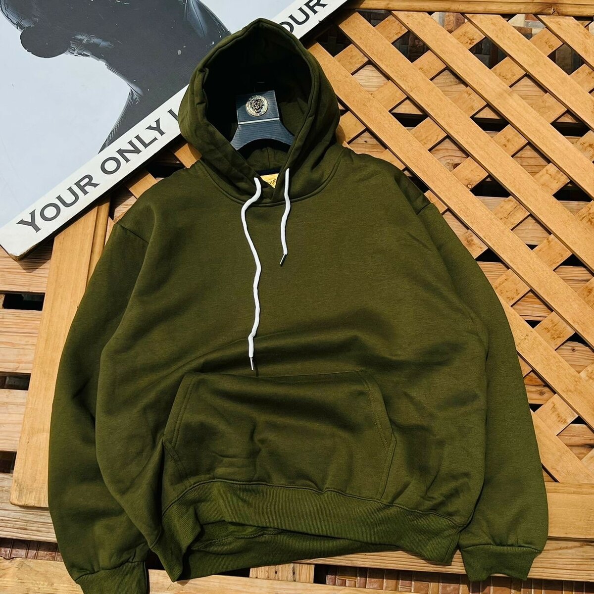 Quality plain hoodies