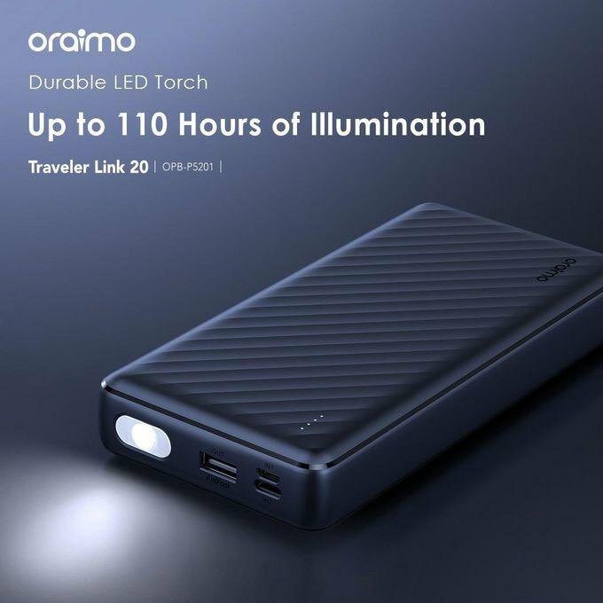 Batterie Externe 20000mAh Oraimo