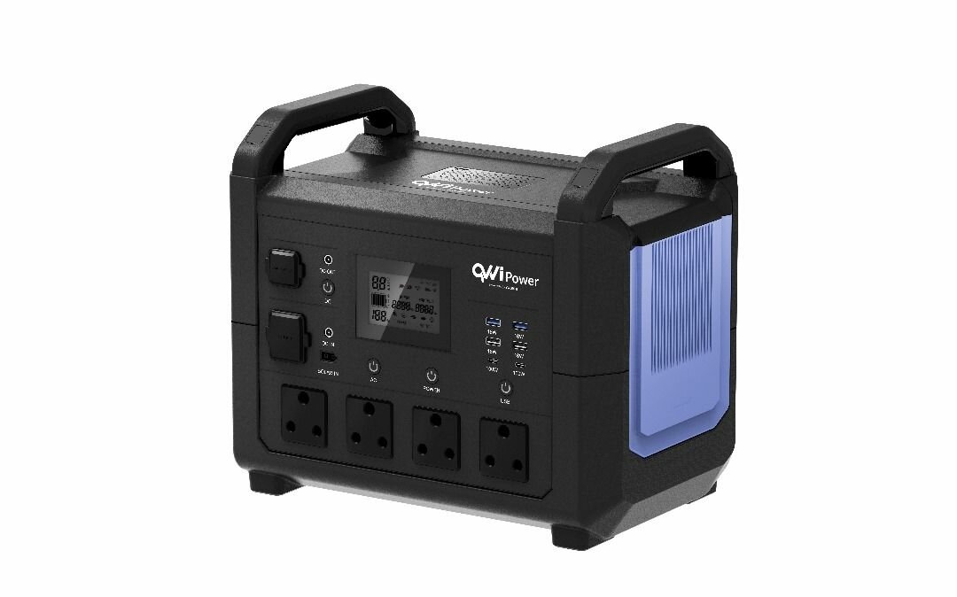Rechargeable portable power station