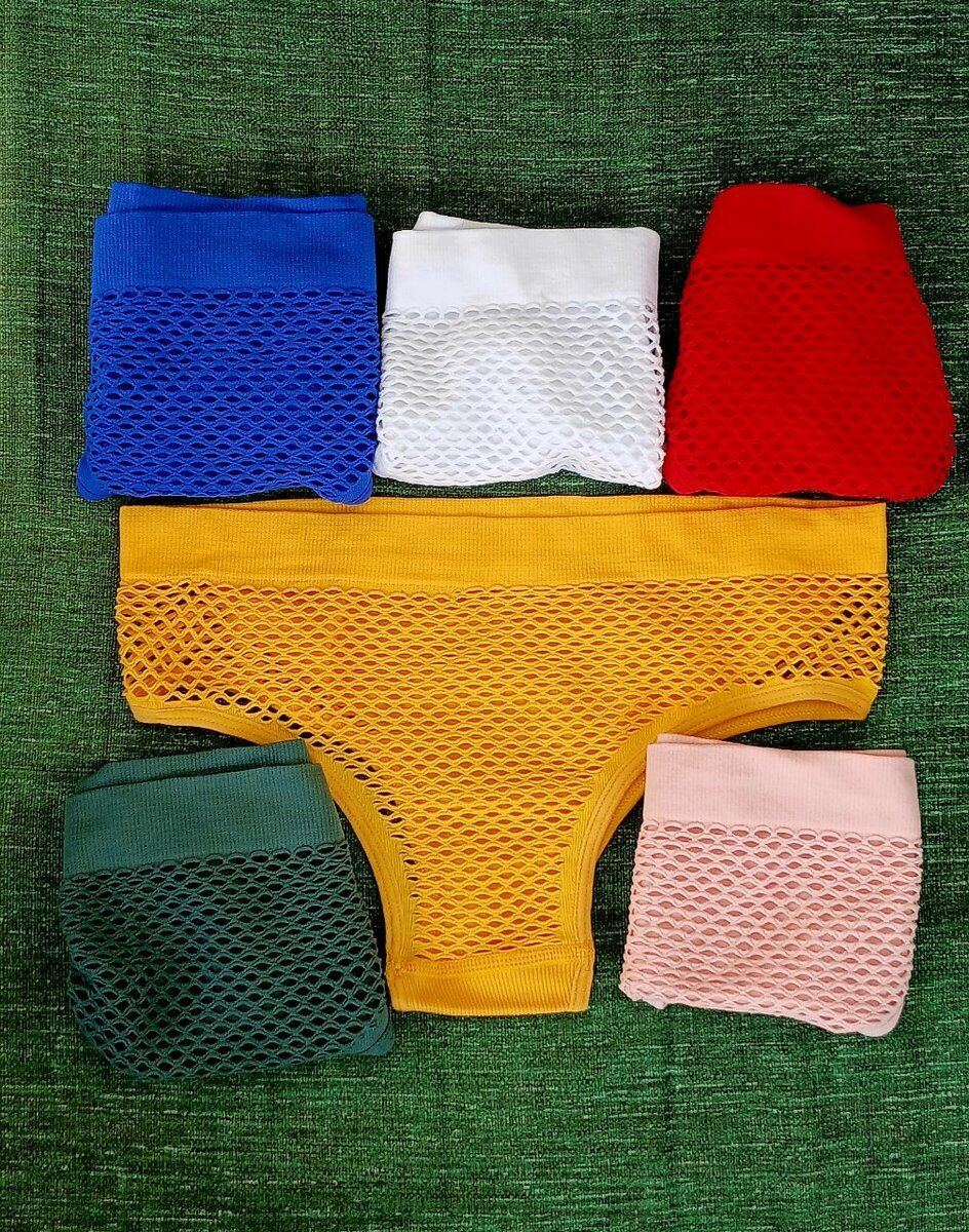 6 Lots Culottes multicolores