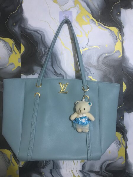 Sac à main élégant bleu