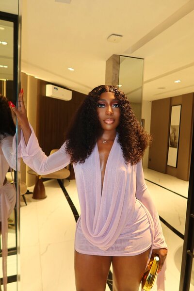 Robe mini élégante