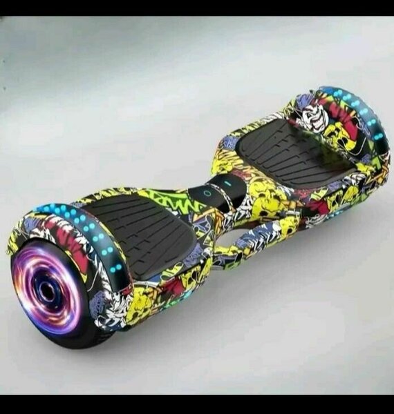 Hoverboard lumineux graffiti