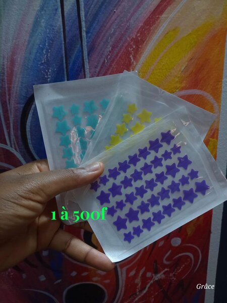 Stickers Étoiles Colorées