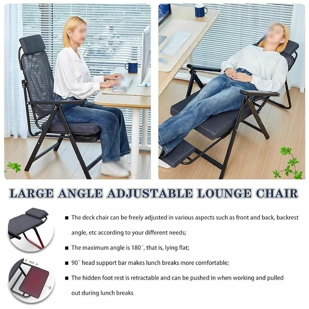 Chaise longue réglable