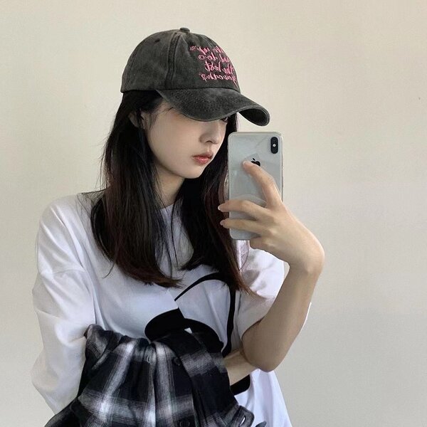 Denim cap for girlies